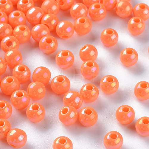 Opaque Acrylic Beads MACR-S370-D6mm-A11-1