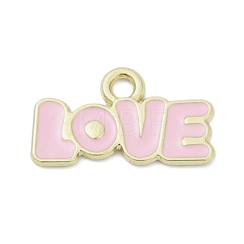 Valentine's Day Alloy Enamel Pandants PALLOY-V001-06C-1