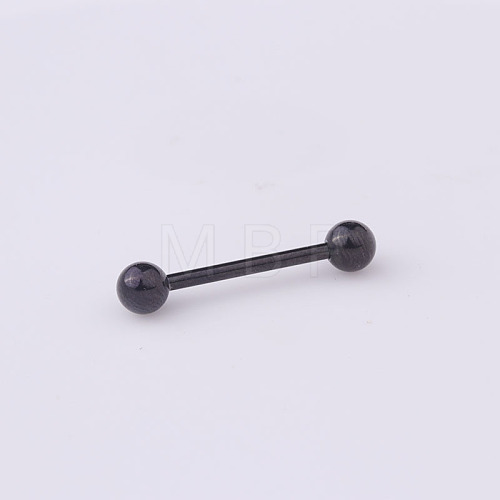 316 Surgical Stainless Steel Tongue Rings WGF0CE1-04-1