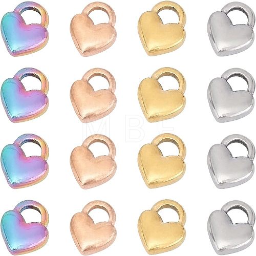 Unicraftale PVD Vacuum Plating 304 Stainless Steel Charms STAS-UN0013-25-1