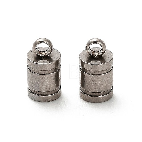 201 Stainless Steel Cord Ends STAS-S167-01C-P-1