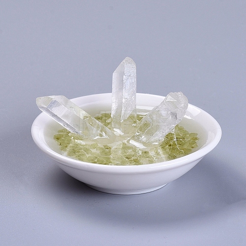 Natural Quartz Crystal Home Display Decorations DJEW-L015-02F-1