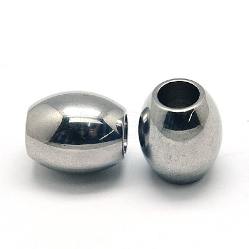 Tarnish Resistant 304 Stainless Steel Beads STAS-E035-1A-1