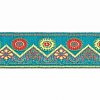 Ethnic Style Embroidery Polyester Ribbons OCOR-XCP0001-23B-3