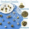 20Pcs 2 Styles 2 Colors Tibetan Style Alloy Pendant Bails FIND-YW0013-15-4
