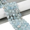 Natural Aquamarine Beads Strands G-A254-A01-01-2