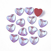 Transparent K9 Glass Cabochons GGLA-S050-10x10-236MI-2