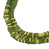 Electroplate Glass Beads Strands GLAA-B023-01A-02-3