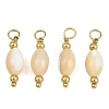 Natural Freshwater Shell Pendants SH-CBA5EEC-01G-1