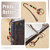 2Pcs Tibetan Style Alloy Hook Bookmarks AJEW-GL0003-51-4
