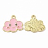 Alloy Enamel Pendants ENAM-B054-12G-2