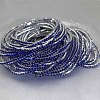Brass Rhinestone Tennis Bracelets WG6EB7A-08-1