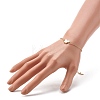 Butterfly Link Bracelet for Girl Women Gift BJEW-JB06733-02-3