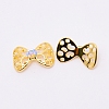 Alloy Rhinestone Cabochons MRMJ-WH0068-41B-03G-2