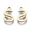 201 Stainless Steel Charms STAS-T044-217G-S-2