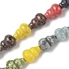 Vintage Handmade Porcelain Beads PR-CBA4F13-J-1