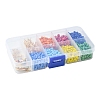 Rainbow Color Seed Beads DIY Earring Making Kits DIY-FS0006-68-6
