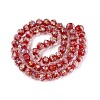 Handmade Foil Glass Beads FOIL-Q001-02E-2