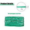 Plastic & Polyester Paillette Elastic Beads OCOR-WH0082-142B-2
