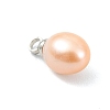 Natural Cultured Freshwater Pearl Pendants PALLOY-JF05289-3