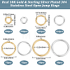 900Pcs 8 Styles 304 Stainless Steel Jump Rings STAS-BBC0010-64-2