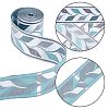 Gorgecraft 10M 2 Styles Embroidery Polyester Ribbon OCOR-GF0002-67A-6