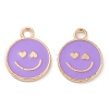 Alloy Enamel Pendants PALLOY-S192-04G-07-1