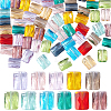 65Pcs 13 Colors Glass Imitation Austrian Crystal Beads GLAA-ME0001-38-1