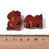 Natural Red Jasper Horse Figurine DJEW-N005-01D-3