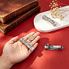 3Pcs Alloy Hair Barrettes for Women OHAR-PH0001-38-3