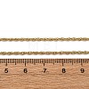 1.5MM 304 Stainless Steel Rope Chain Necklaces NJEW-T016-23G-5