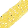 Transparent Glass Beads Strands EGLA-N028-01A-A08-1