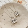 Alloy Round Beaded Handbag Pendant Necklaces for Women WGA77D5-01-4