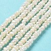 Natural Keshi Pearl Beads Strands PEAR-J007-68-2