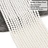 Eco-Friendly Dyed Glass Pearl Round Bead Strands X-HY-A002-6mm-RB001-2