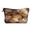 Polyester Cartoon Cute Cat Printed Cosmetic Zipper Clutch Bags PW-WGABF03-02-1