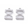 Non-Tarnish 304 Stainless Steel Charms STAS-L263-21P-2