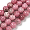 Natural Rhodonite Beads Strands G-P544-A02-02-1