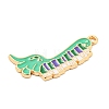 Alloy Enamel Pendants ENAM-K070-06B-G-2