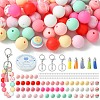 DIY Beaded Phone Charms Straps Keychain Making Kit DIY-FS0005-39B-1