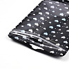 Rectangle Glitter Holographic Plastic Yin-yang Zip Top Gift Bags OPP-E004-01B-C01-3