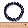 Natural Lapis Lazuli Stretch Bracelets BJEW-F523-06B-3