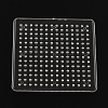 Square ABC Plastic Pegboards used for 5x5mm DIY Fuse Beads X-DIY-Q009-10-2