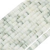 Natural Tianshan Cui Quartzite Beads Strands G-P575-B15-6x1mm-2