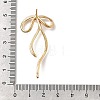 Brass Stud Earring Finding KK-U061-14A-G-4