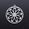 201 Stainless Steel Pendants STAS-Q201-JN345-1-1