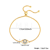 S925 Sterling Silver Evil Eye Link Bracelet AK1290-21-1