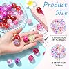50Pcs 15 Styles Resin Rhinestone & Acrylic Beads Findings Kits DIY-CJ0003-30-2