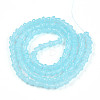 Baking Paint Glass Beads Strands DGLA-N007-01H-2