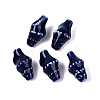 Vintage Handmade Porcelain Beads PORC-Q006-08O-1